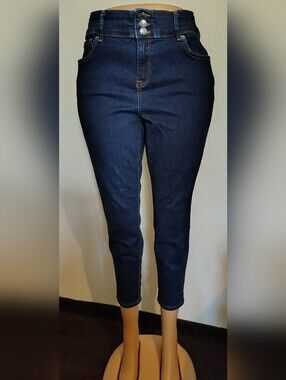 Torrid Dark Indigo Blue High-Rise Skinny Super Soft Jegging Denim Jeans Women 18
